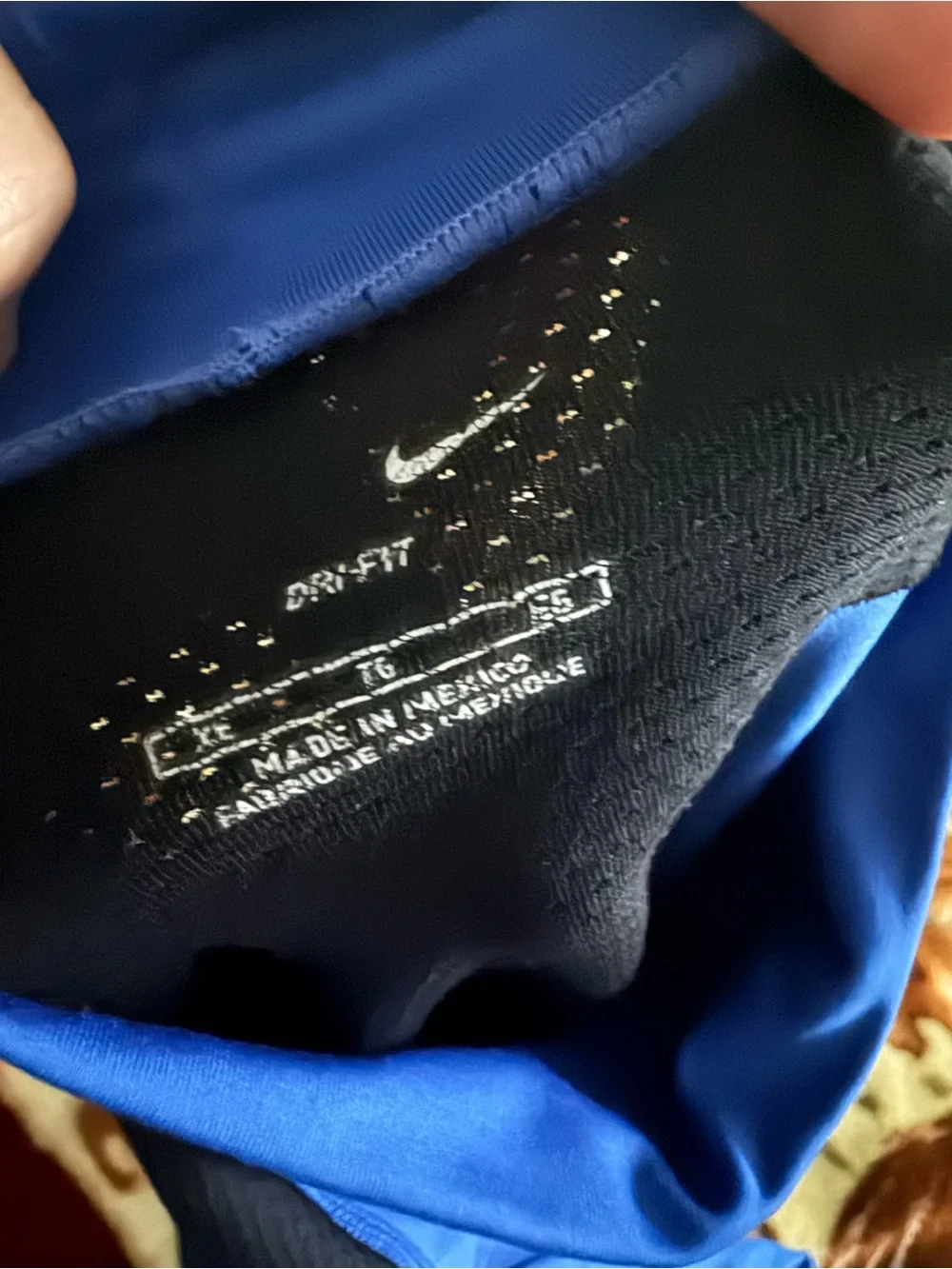 Nike Men’s Royal Blue Performance Long-Sleeve Jacket